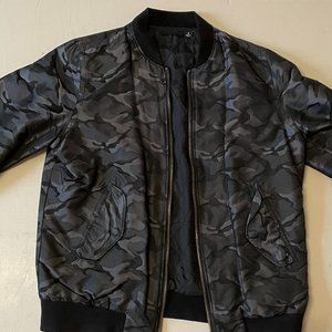 BLK DNM Camo bomber jacket Size M